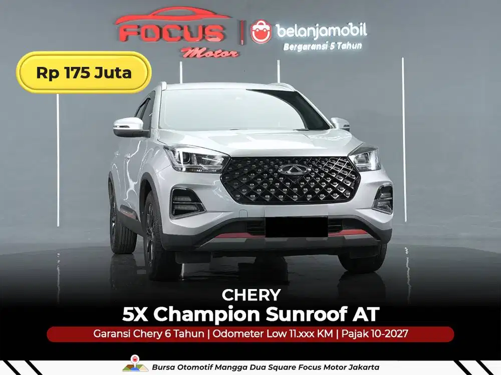 [ GARANSI 5THN KM 11RB ] Chery Tiggo 5X 5 X Champion 2023/2024/2025