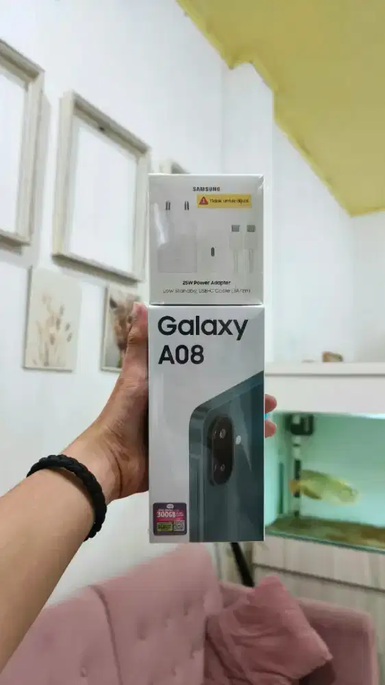 SAMSUNG A08 4/464GB GARANSI RESMI!!