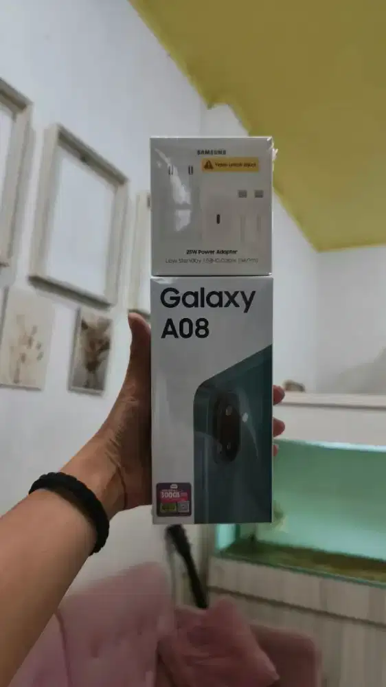SAMSUNG A08 4/64GB GARANSI RESMI!!