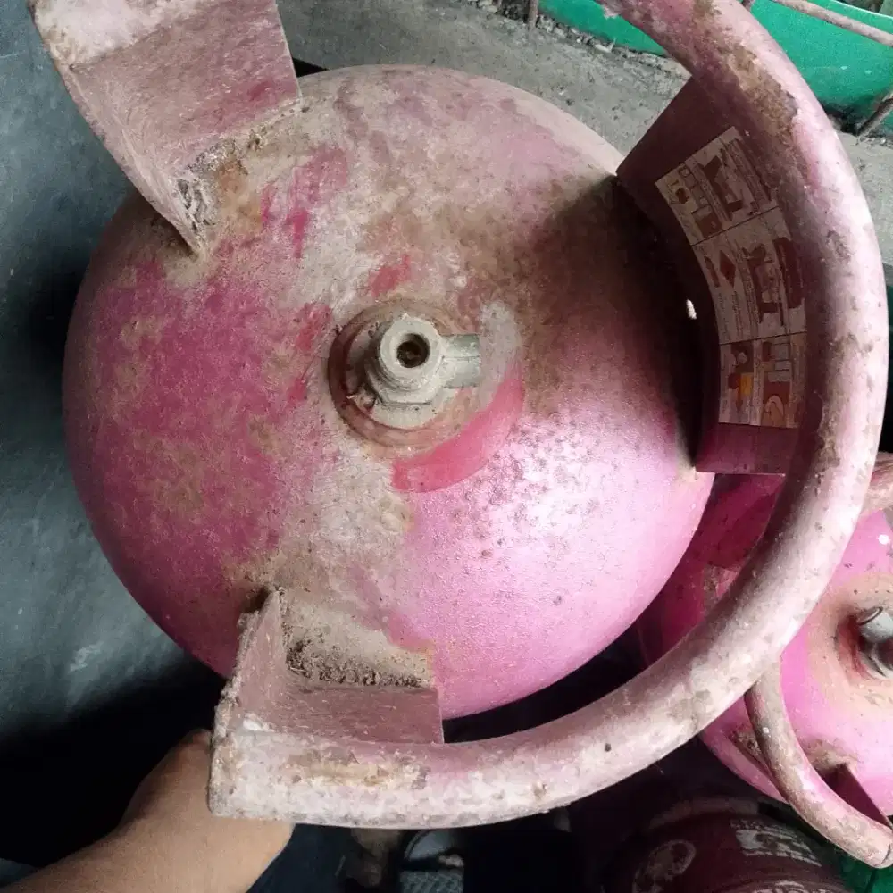jual tabung kosong 12  bright gas (pink)