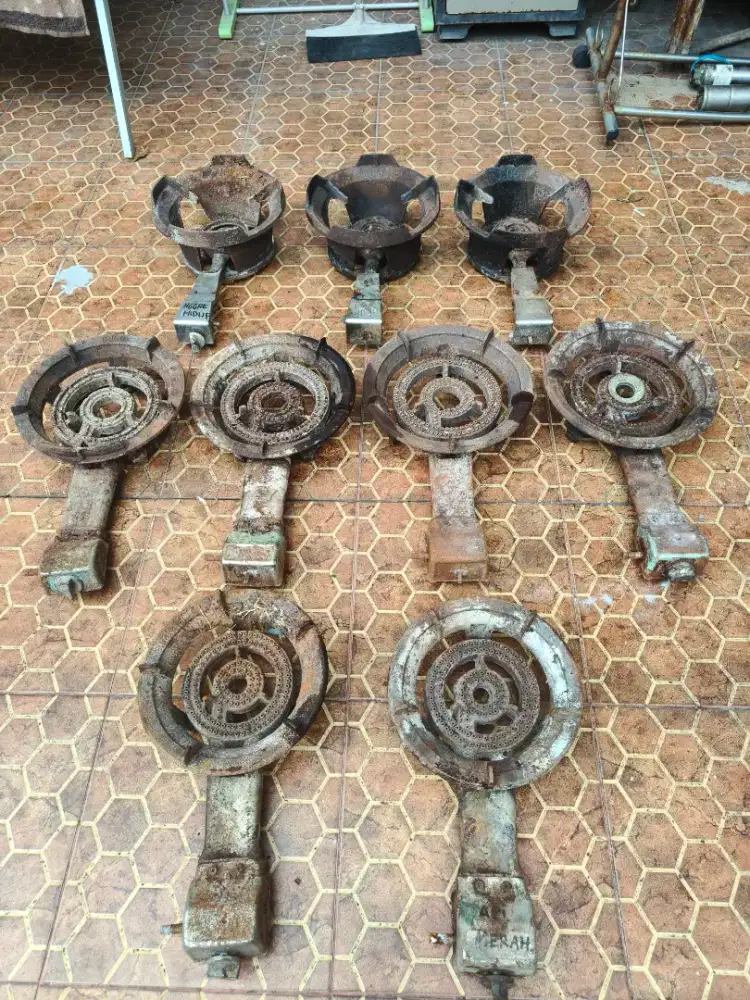 9 unit kompor api seribu & kompor tekanan tinggi kondisi rusak