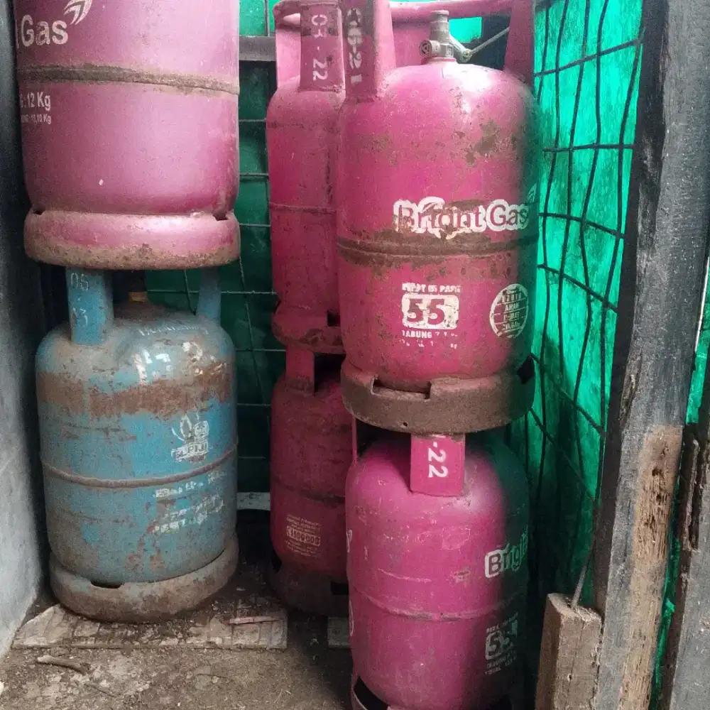 jual tabung kosong bright gas 5,5 kg