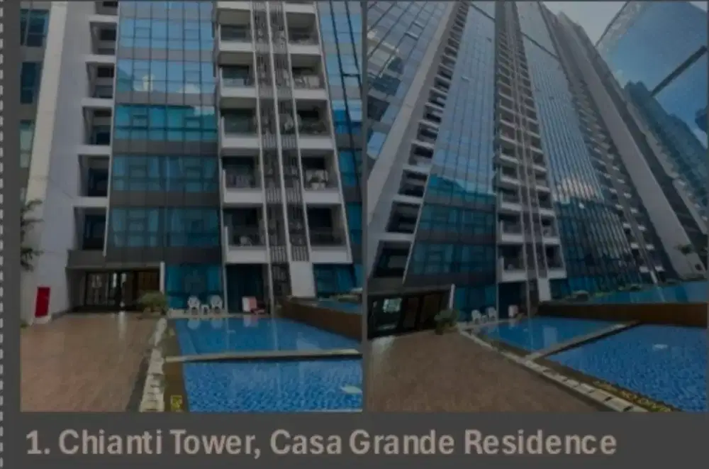 Di sewakan 1 unit apartment