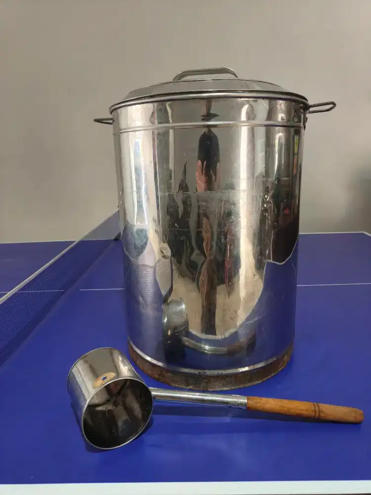 Dandang bakso bahan stainless tebal