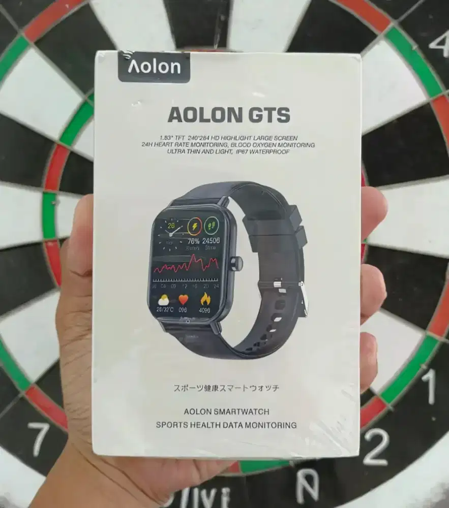 Aolon GTS Smartwatch Smart Watch Jam Tangan Pintar Digital Olahraga