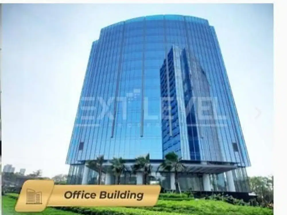 Kantor Ciputra Internatioal Tower 3 Luas 43 Meter Sudah Flooring Dinding Plafon
