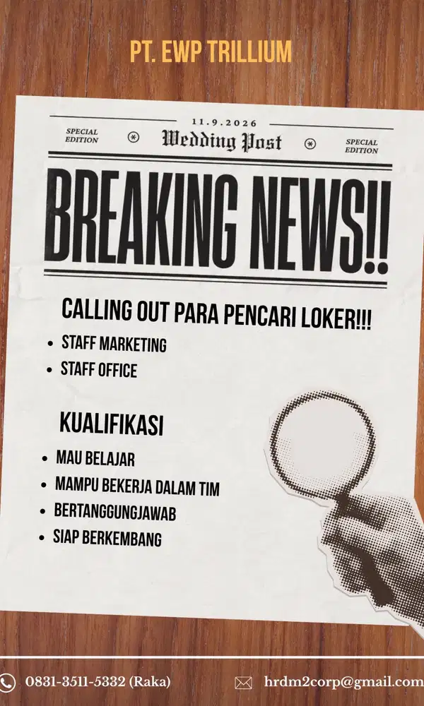Lowongan Pekerjaan Surabaya