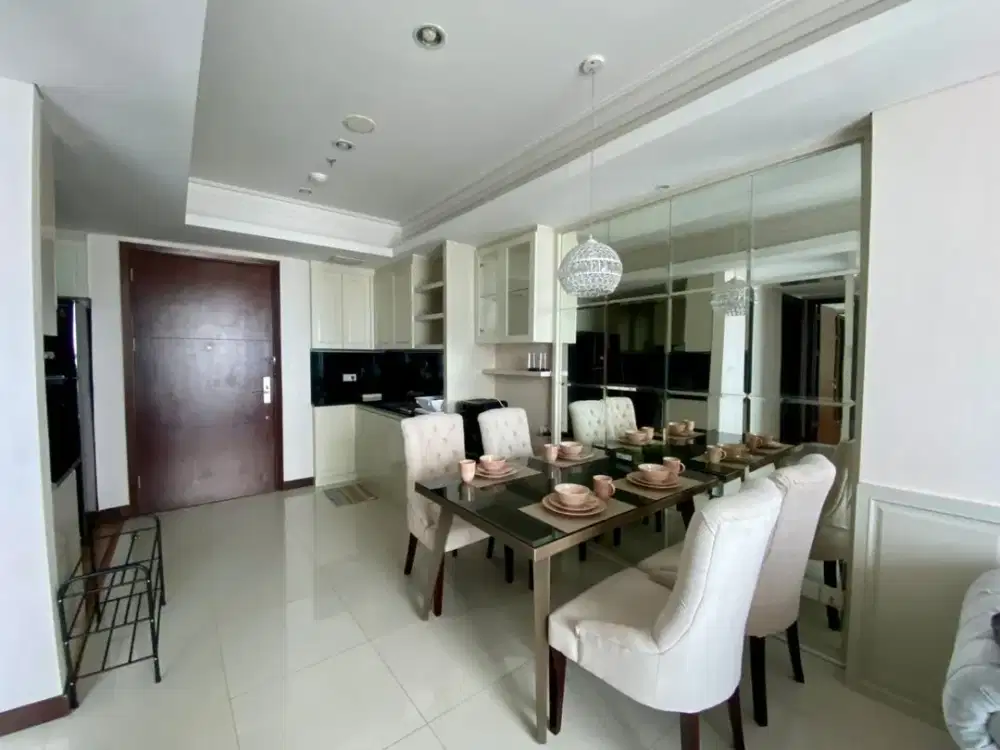 Disewa Apartemen Casa Grande Residence 2BR Uk 76 m2 Furnished at Jakarta Selatan