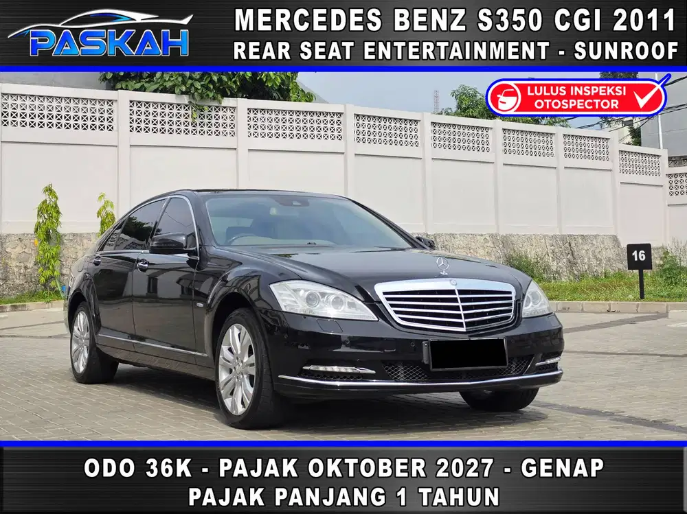 CGi antik Genap PAJAK 1 TAHUN Odo 35k S350 V6 CGI RSE 2011 S 350 2011