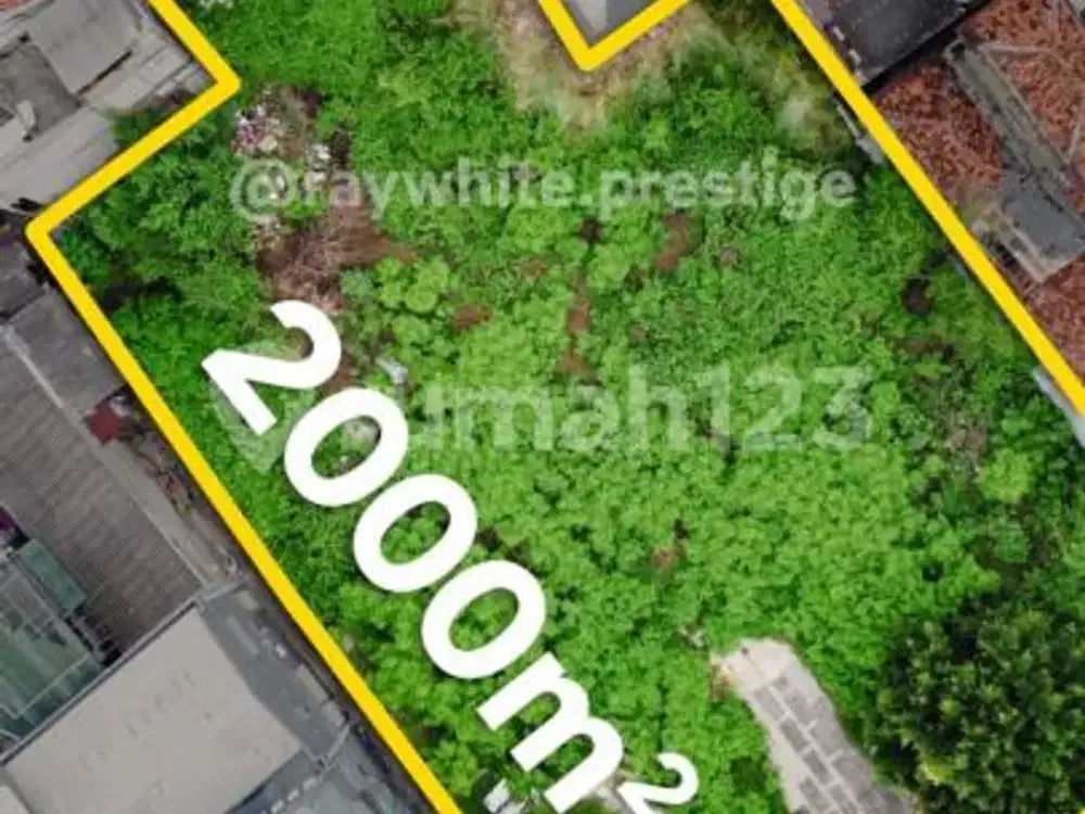 Tanah di Gajah Mada HGB 2000.0 m²