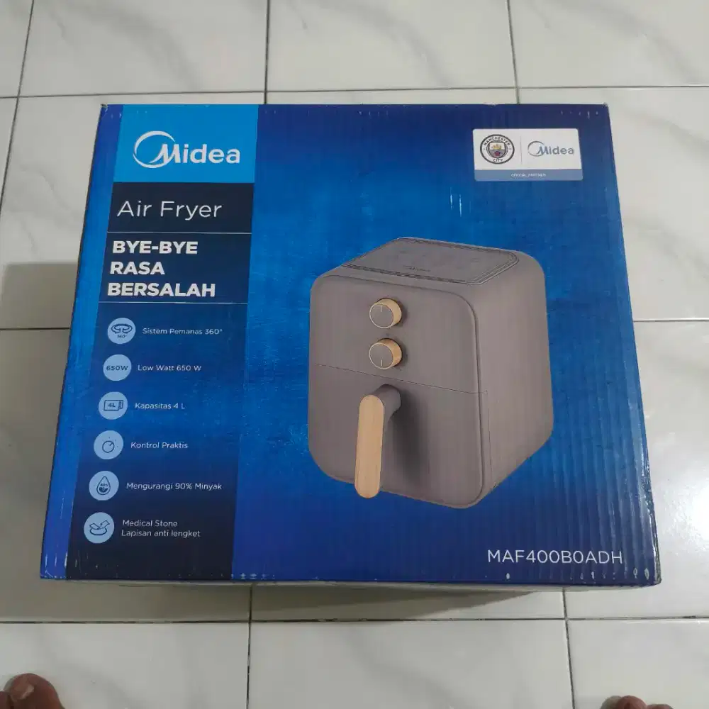 Air fryer Midea Low Wat 650 4L 4 Liter airfryer MAF400BOADI