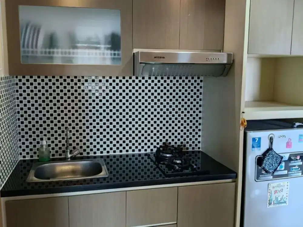 Dijual Apartemen Puri Orchard, 2 KT, Siap Huni, Full Furnished Modern, Rp. 650 juta