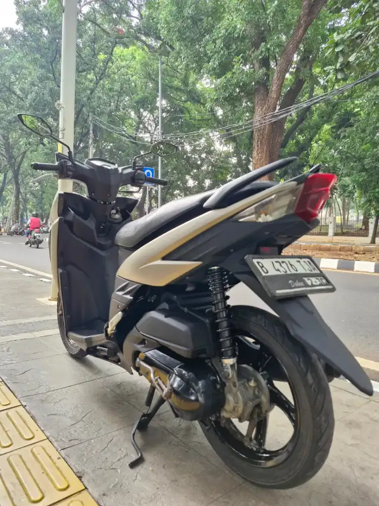 DIJUAL CASH YAMAHA SOUL GT 125 FI THN 2015 PJK IDUP MEPET SIAP PAKAI