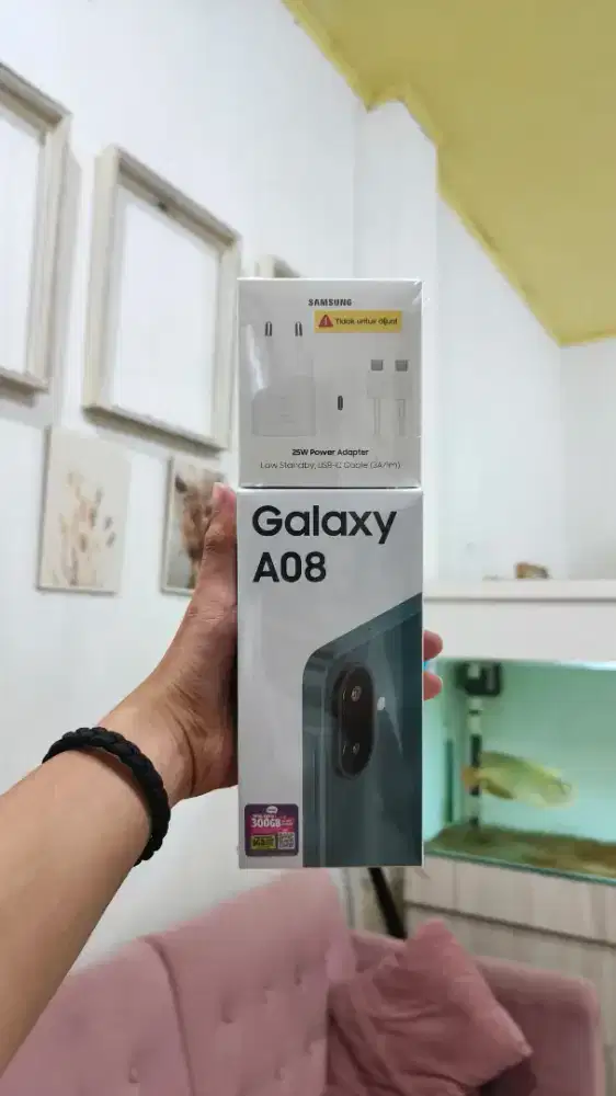 SAMSUNG A08 4/64GB GARANSI RESMI!!