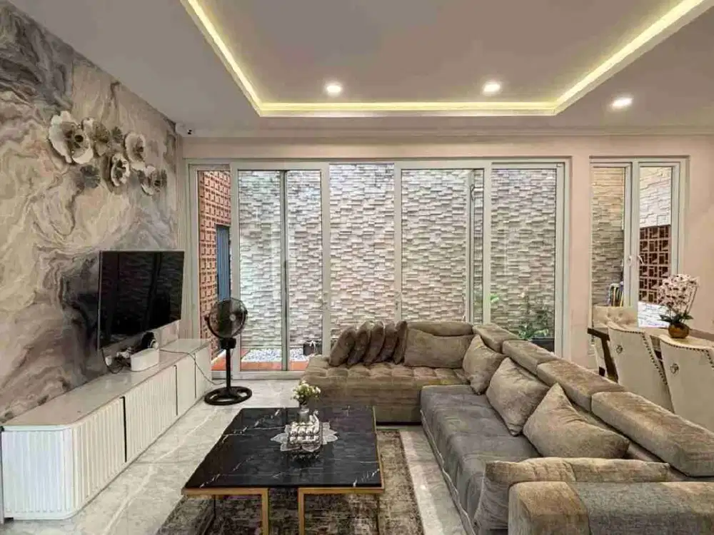 Rumah furnished foresta bsd bangunan mandiri