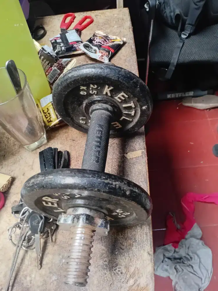 Dumbell besi kettler