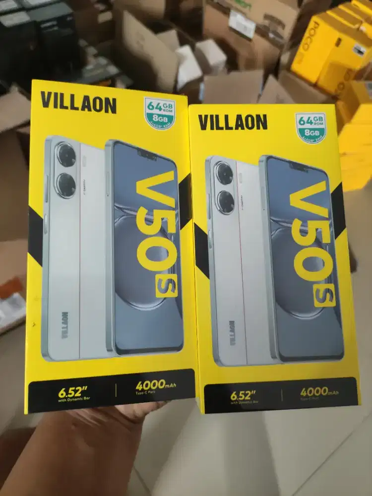 VILLAON V50S 3/32, 4/64 GB, Baru, Resmi