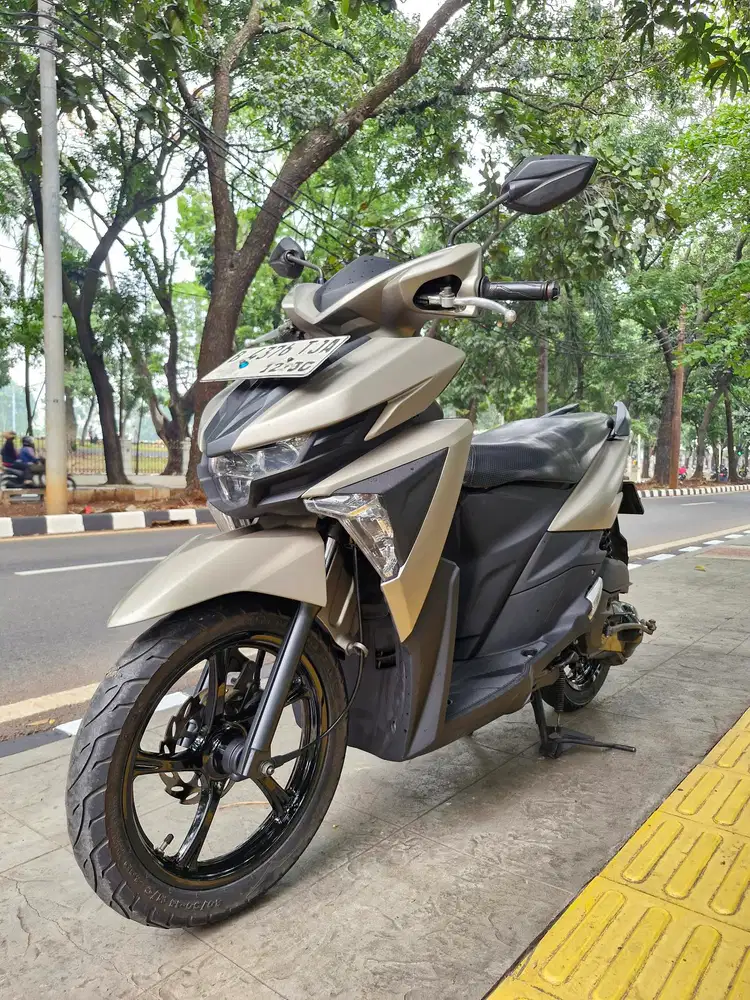 DIJUAL CASH YAMAHA SOUL GT 125 FI THN 2015 PJK IDUP MEPET SIAP PAKAI