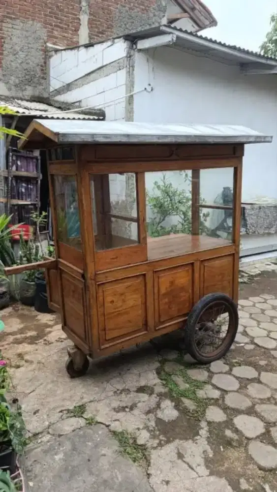 Gerobak Jati / Angkringan / Kuliner Bekas Kokoh