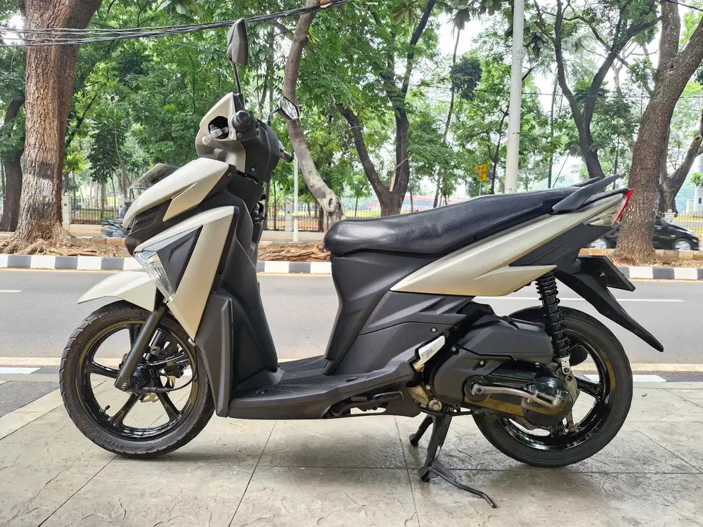 DIJUAL CASH YAMAHA SOUL GT 125 FI THN 2015 PJK IDUP MEPET SIAP PAKAI