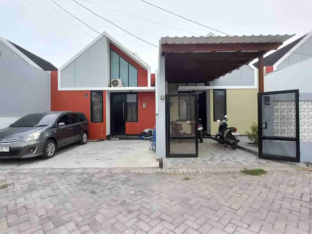 Rumah Scandinavian 400jutaan dekat jalan propinsi Taman Sidoarjo