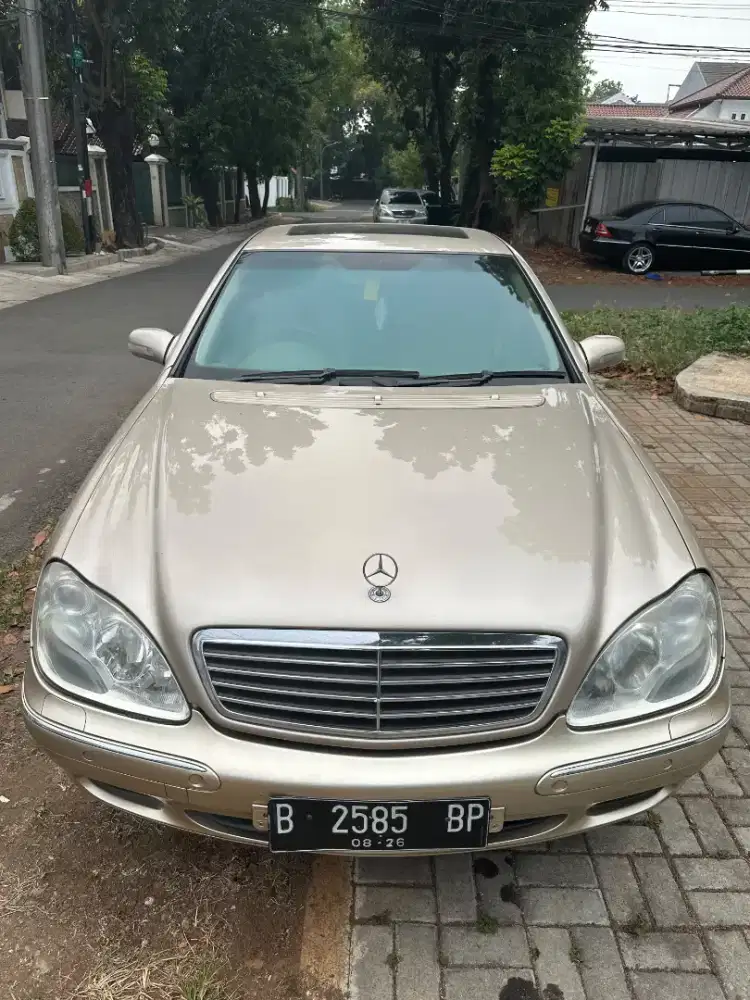 Mercu S320 th 2001AT siap pakai warna langka