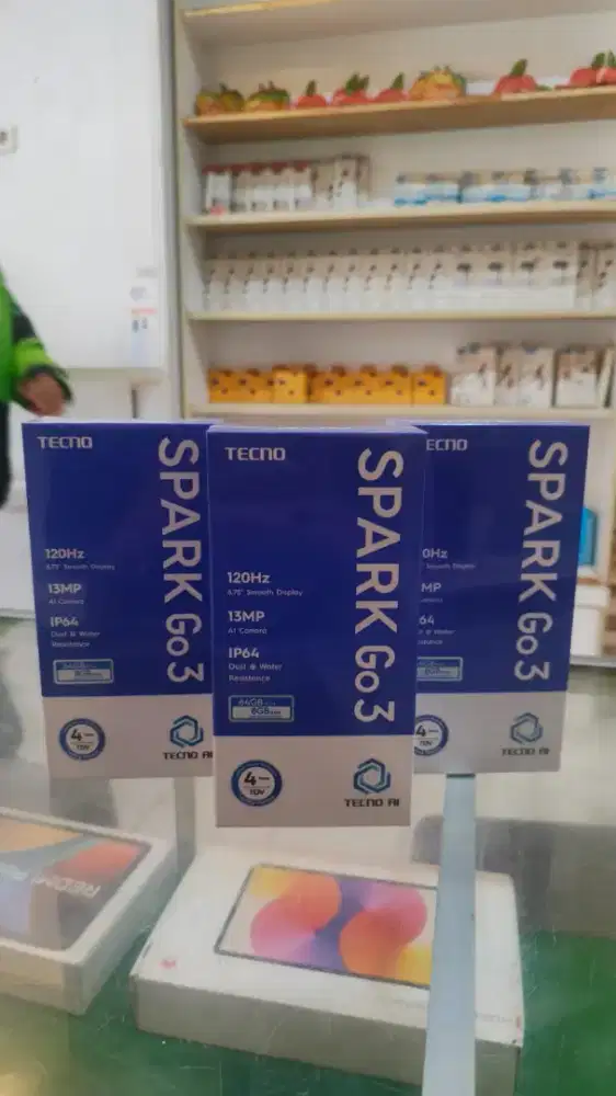 TECNO SPARK GO 3 4/128GB GARANSI RESMI!!