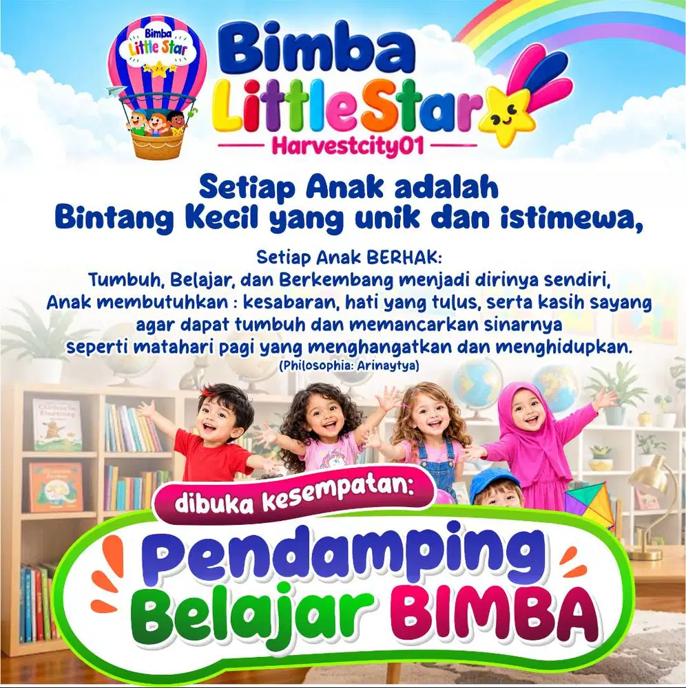 Peluang Kesempatan: PENDAMPING BELAJAR BIMBA