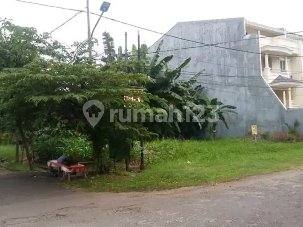 kavling Hoek Siap Bangun Sunter Danau Asri