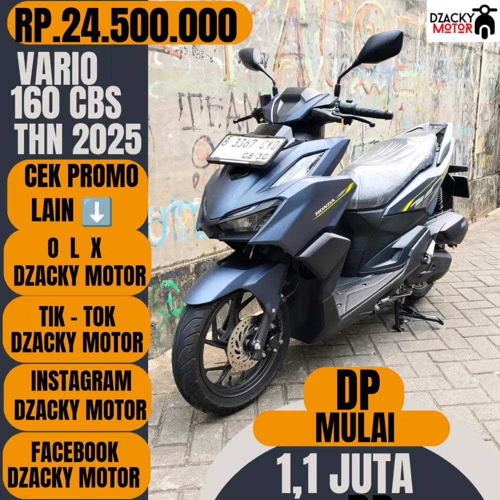VARIO 160 CBS 2025 SECOND LIKE' NEW