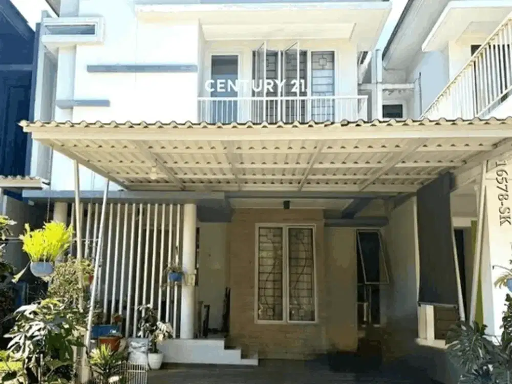 Dijual Rumah Asri Dalam Cluster Discovery Sektor 9 Bintaro Jaya