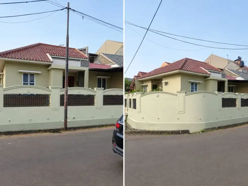 Dijual Rumah Baru Renov di Villa Melati Mas - Bagus Siap Huni