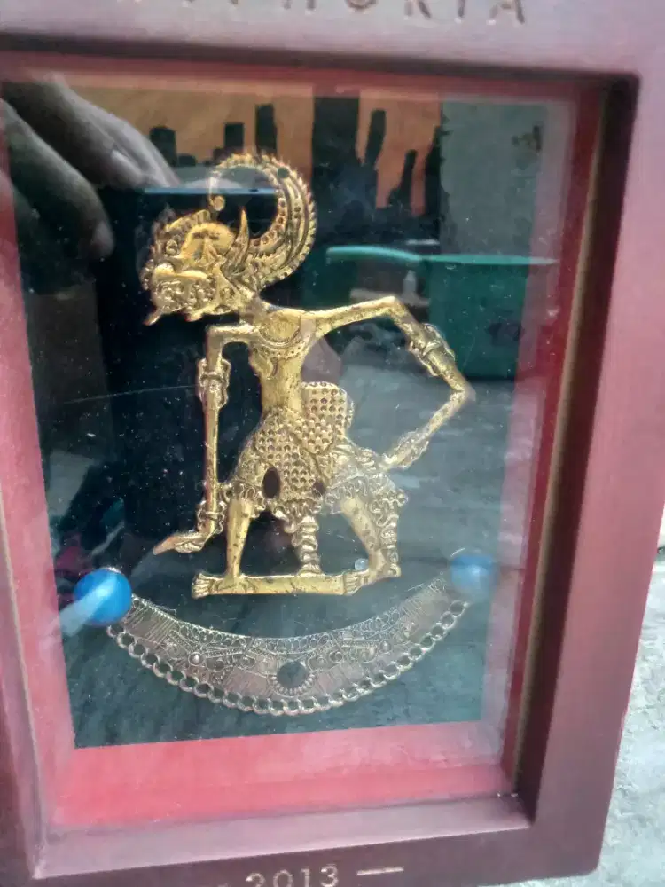 Pajangan dinding wayang