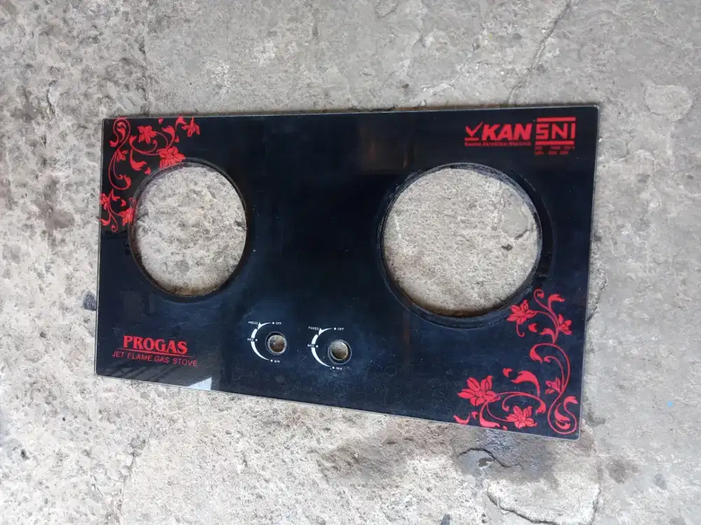 Kaca kompor tanam progas