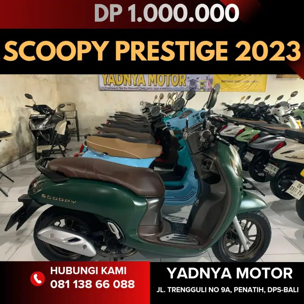 SCOOPY PRESTIGE 2023/YADNYA MOTOR
