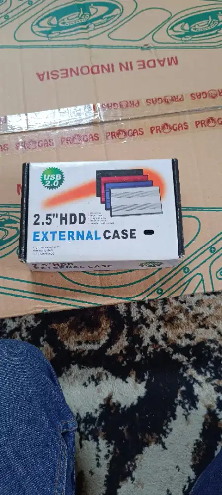 casing harddisk external sata besi aluminium usb