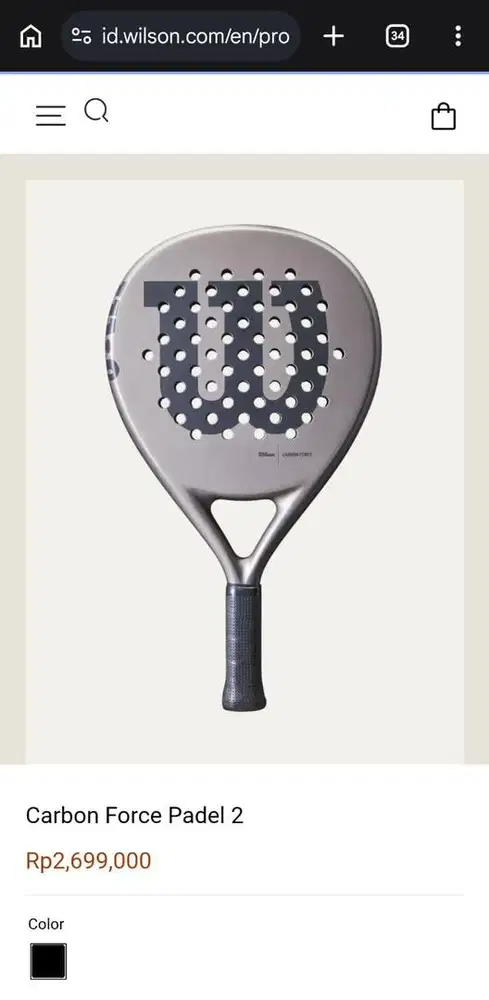 RAKET PADEL FULL CARBON WILSON 2026