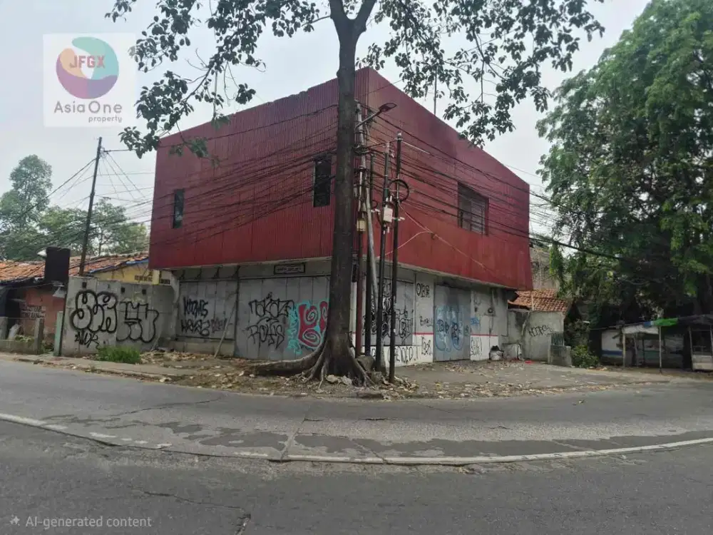 Disewakan Ruko  2 Lantai Ex Cafe Ada Rooftop di H.Agus Salim, Bekasi