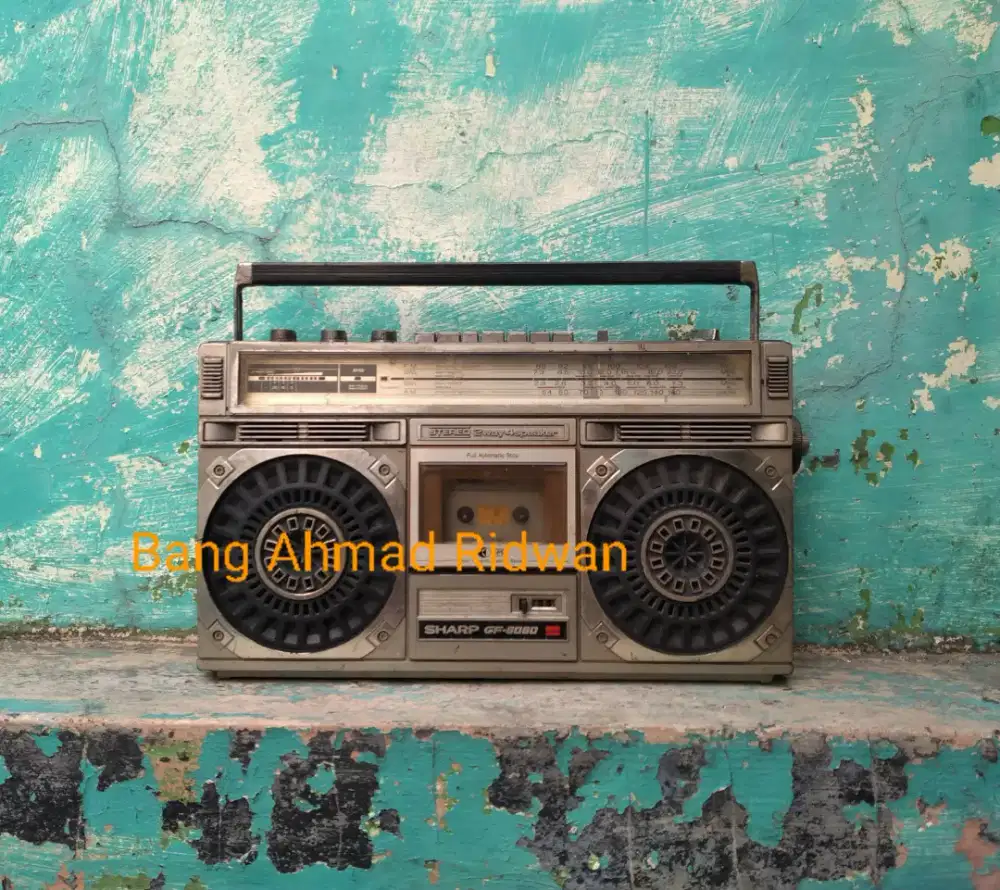 boombox tape kaset pita radio FM AM antik jadul kuno tua klasik
