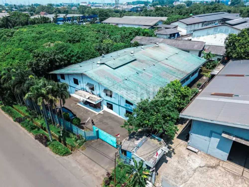 Tanah Gudang Di Kawasan Industri Cikupa Dijual Muraaah
