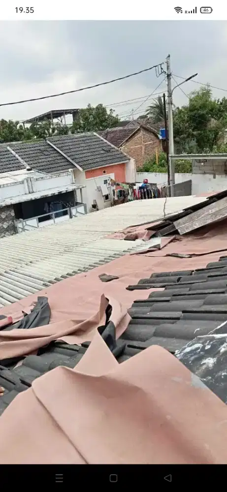 Tukang atap bocor ganti atap renaopasi dll