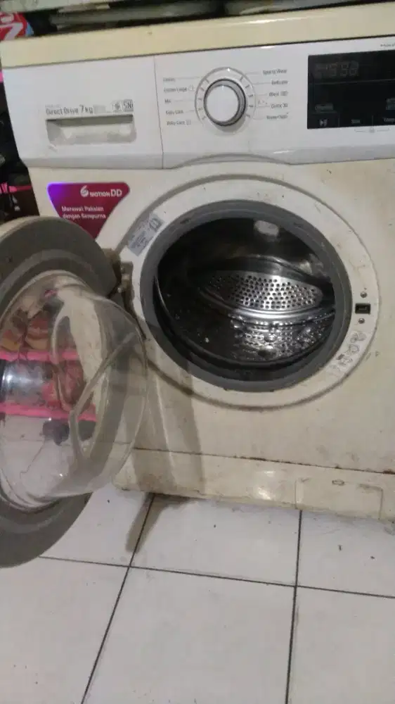 Mesin Cuci Loading bekas londri