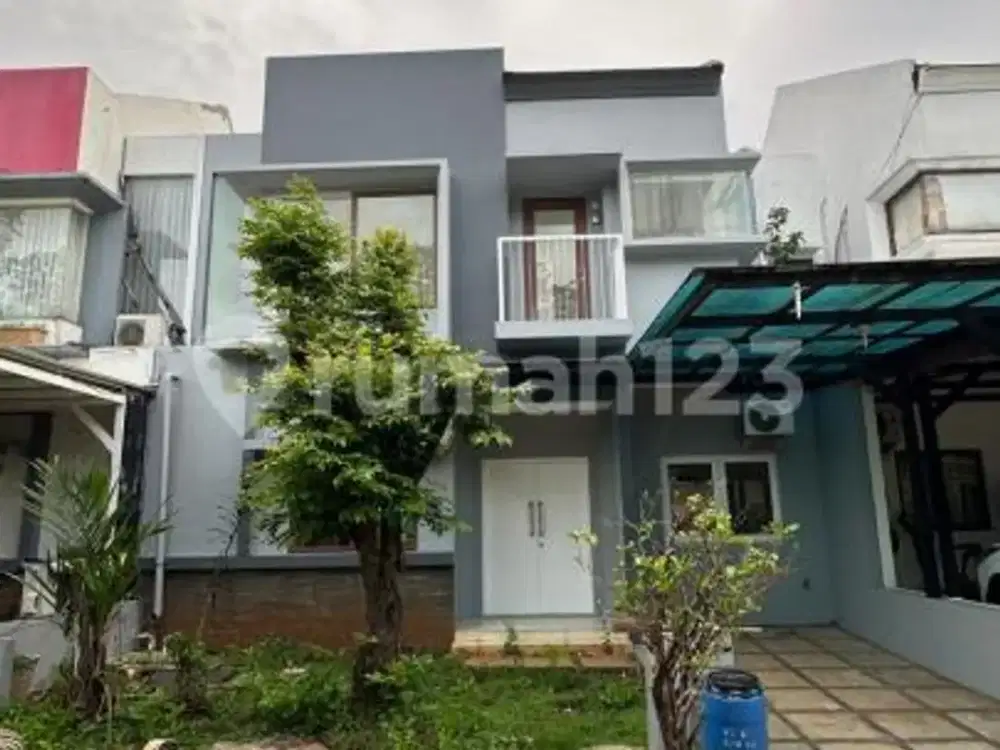 Rumah Modern 2 Lantai di Cassia Jgc - LT 9×16,5, Hadap Utara