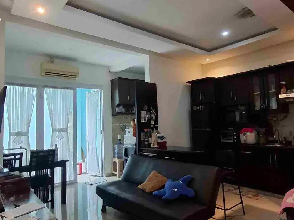 dijual cepat dan murah rumah full furnished rangka baja ringan perumahan kota wisata cibubur jakarta timur