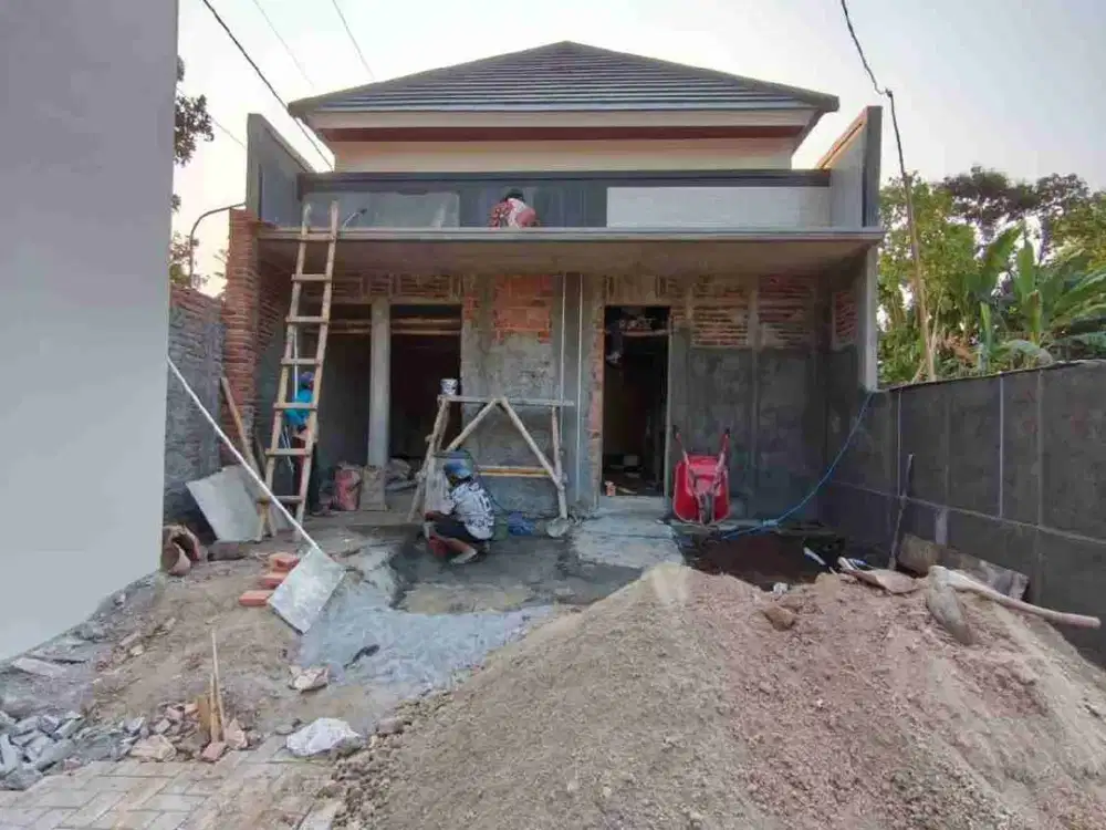 DIJUAL RUMAH BARU SIAP HUNI DALAM CLUSTER ONE GATE SYSTEM DI SLEMAN