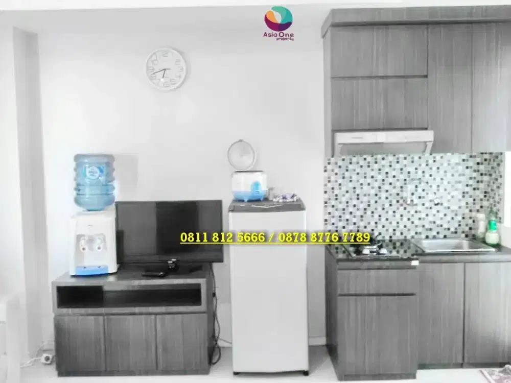 Unit Murah Bonus Penyewa! Good Investment! Apartemen Green Lake Sunter 2BR Furnished Hoek Jakarta Utara