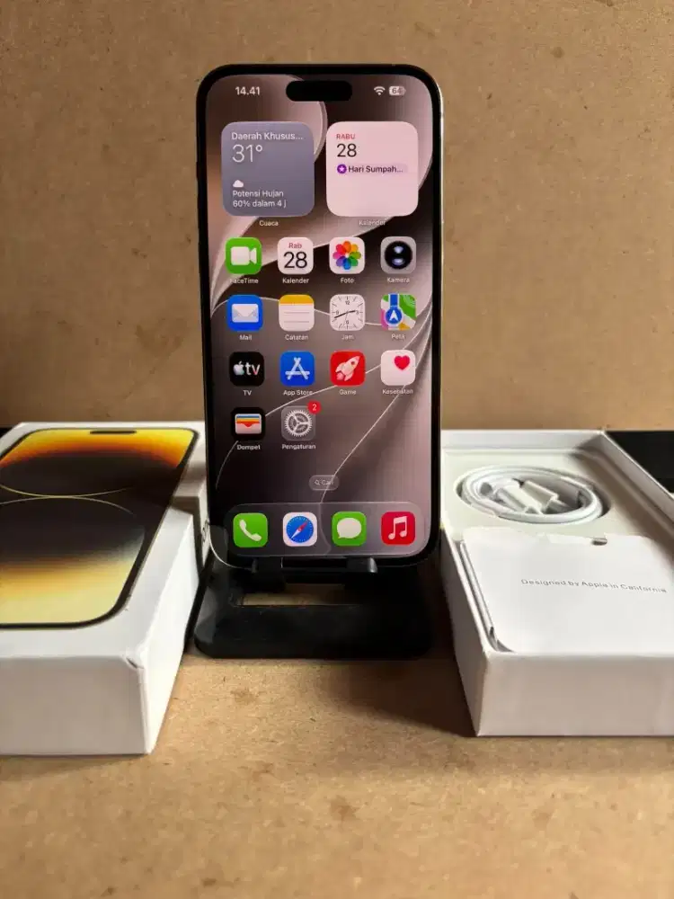 Iphone 14 Pro Max 128gb inter Gold  all operator NoMinus