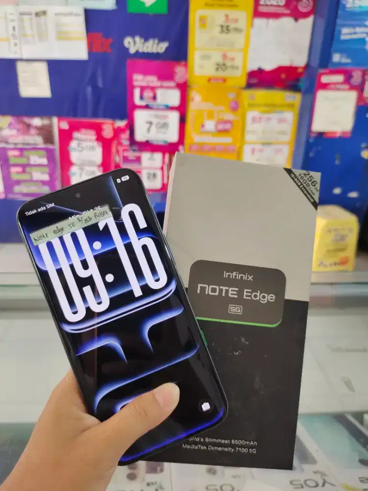 HP Second Infinix Note Edge 5G 8/256