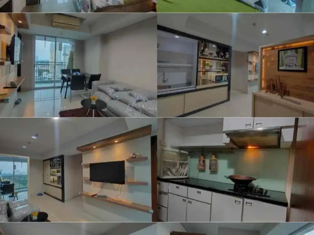 Disewakan apartemen terrace springhill kemayoran 3 Kamar full furnish