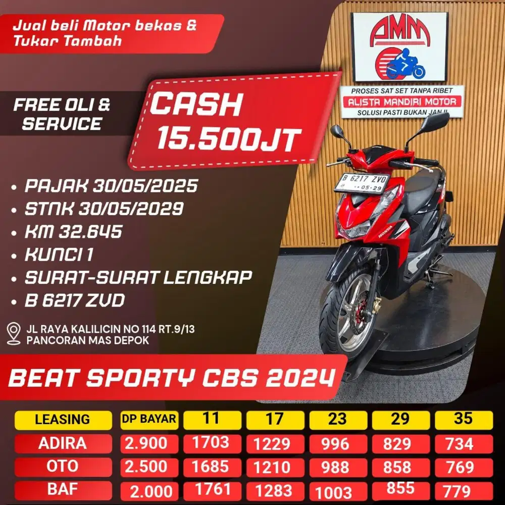 BEA SPORTY CBS 2024 CASH / KREDIT ALISTA